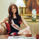 Brains and beauty sexy Miss England winner and miss world finalist Carina Tyrrell