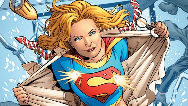 Supergirl comic poster