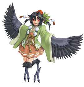 The crow Tengu