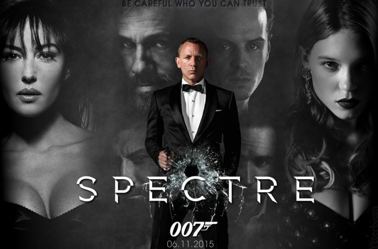 James Bond Spectre film poster promo