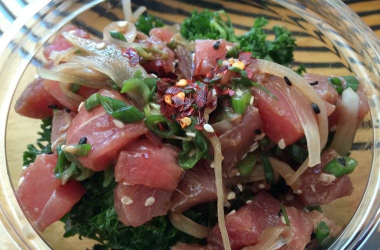 quick and healthy tuna poke recipe