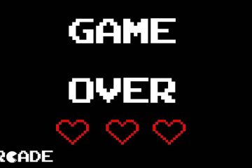 game over image with no hearts left