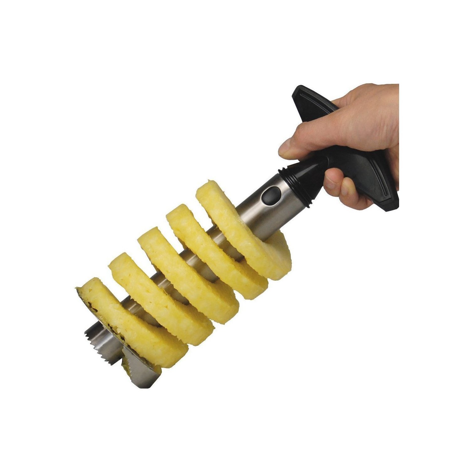  Click to open expanded view New Pineapple Peeler, Corer & Slicer - Stainless Steel