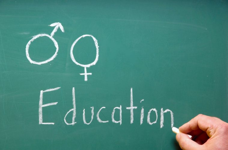 Sex education chalk board