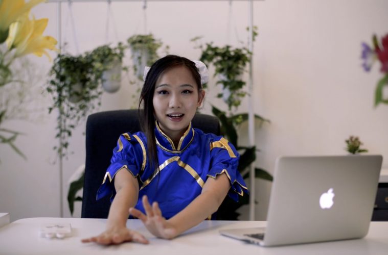 Harriet Sugarcookie's Chun Li cosplay