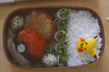Cute Food: Harriet Sugarcookie makes a Pokemon inspried lunchbox with Vietnamese stuffed tomatoes